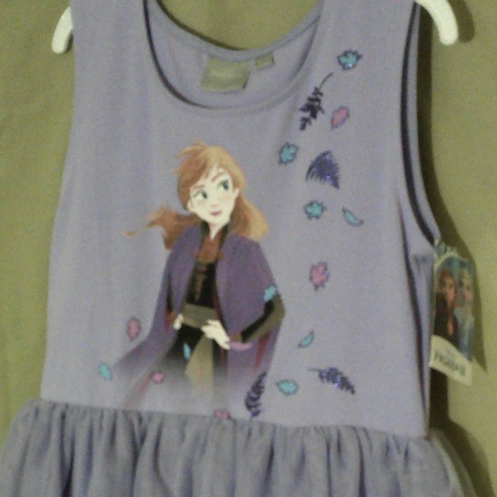 Frozen Purple Dress
